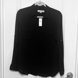 LOFT Women’s Button Long Sleeve